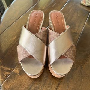 Brand new coach heels